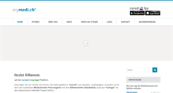 Desktop Screenshot of mymedi.ch